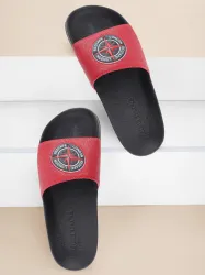REDTAPE Men Slides (Black , 9)