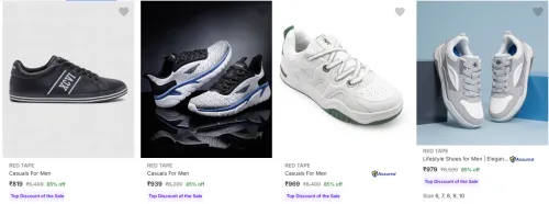 Image of Red Tape Men’s Casual Shoes upto 85% Discount
