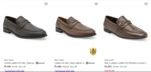 Image of Red Tape Men’s Casual Shoes upto 85% Discount