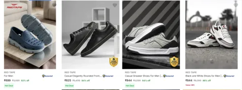Image of Red Tape Men’s Casual Shoes upto 86% Discount
