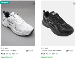 Red Tape Men’s Casual Shoes Upto 86% Discount 