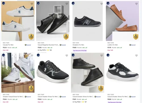 Image of RED TAPE Men’s Casual Shoes up to 90% Discount