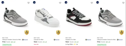 Image of RED TAPE Men’s Casual Shoes at minimum 87% Discount