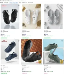 Redtape Men's clogs at Minimum 87% Discount