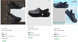 RED TAPE Mens Clogs Sandal upto 86% Discount