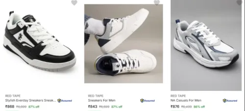 Image of Red Tape Men’s shoes up to 87 % discount 