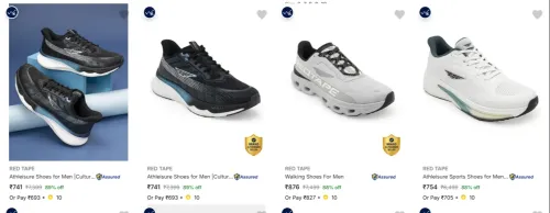 Image of RED TAPE Men’s Sports Shoes at minimum 89% Discount