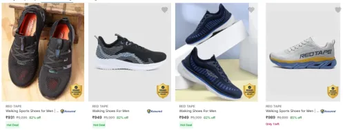 Image of Red Tape Men’s Sports Shoes upto 85% Discount