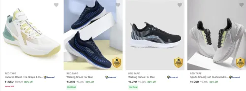 Image of Red Tape Men’s Sports Shoes upto 86% Discount