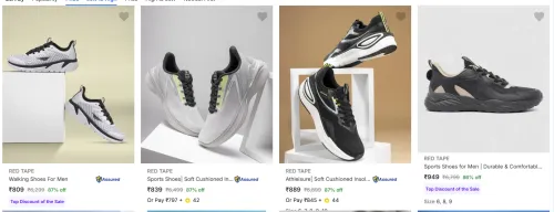 Image of Red Tape Men’s Sports Shoes Upto 87% Off