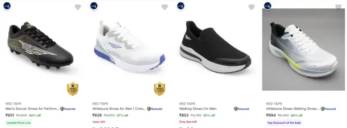 Image of RED TAPE Men’s Sports Shoes upto 90% Discount