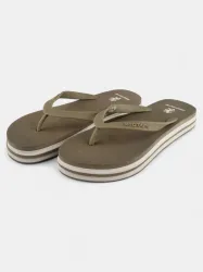 REDTAPE Women Flip Flops (Olive , 8)