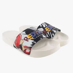 REDTAPE Women Slides (White , 5)
