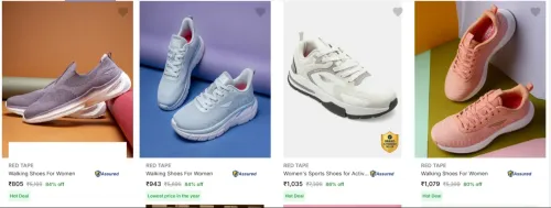 Image of Red Tape Women's Sports Shoes upto 86% Discount