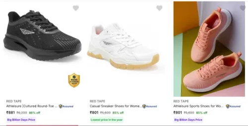 Image of RED TAPE Women's Sports Shoes at minimum 85% Discount