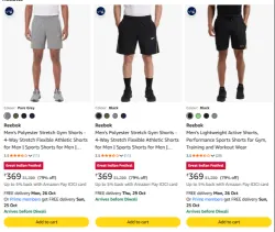 Reebok at minimum 70% Discount