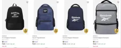 Reebok Laptop Bags at minimum 60% Discount