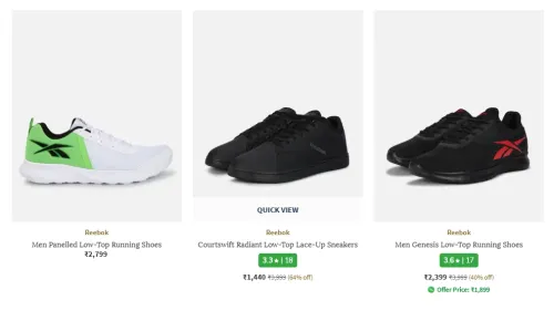 Image of REEBOK Men's Shoes up to 60% Discount