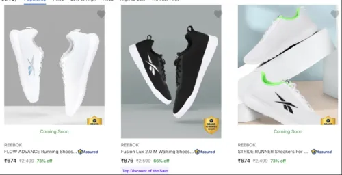 Image of Reebok Men’s Sports Shoes Upto 75% OFF