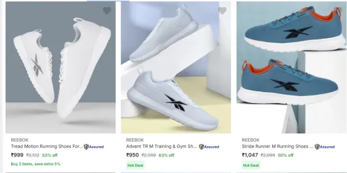 Image of Reebok Men Shoes Minimum 50% Discount
