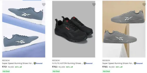 Image of Reebok Men Shoes Minimum 60% Discount