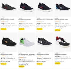 Reebok Men Shoes Minimum 60% Discount