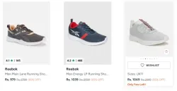 Reebok Men Shoes Minimum 60% Discount