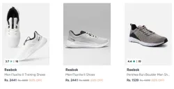 Reebok Men shoes Starting @ ₹979