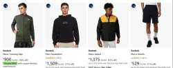Reebok Mens Clothing at minimum 75% Discount