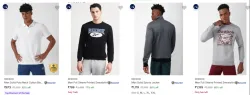 REEBOK Mens Clothing upto 77% Discount
