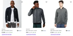 Reebok Mens Jackets upto 66% Discount | Starting at ₹951