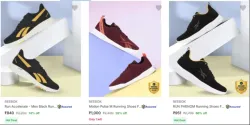 Reebok Mens Shoes Starting at ₹840