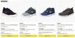 Reebok Mens Shoes starting at ₹910