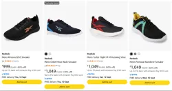 Reebok Mens Sneaker upto 70% Discount