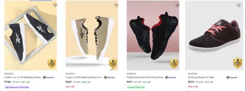 Image of Reebok Men’s Sports Shoes upto 71% Discount