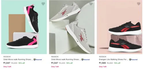 Image of Reebok Men’s Sports Shoes upto 73% Discount