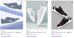 Reebok Shoes at Starting @ ₹681