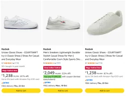 Reebok Unisex Classic Shoes at up to 77% Discount