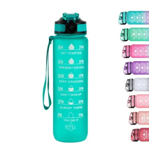 Image of REFULGIX 1L Sipper Water Bottle with Straw