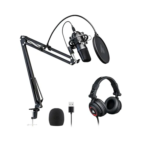 Image of (Refurbished) Maono AU-A04H Computer USB Microphone 