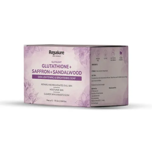 Image of Rejusure Glutathione, Saffron & Sandalwood Soap