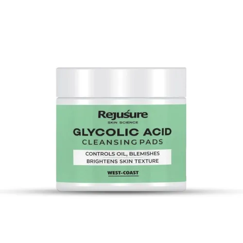 Image of Rejusure Glycolic Acid Cleansing Pads - 25 Pads