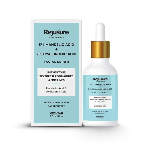 Image of Rejusure Mandelic Acid 5% + Hyaluronic Acid 2% Face Serum 30 ml