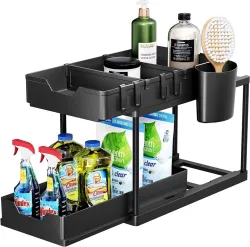Relaywares Plastic Shelf Organizers 