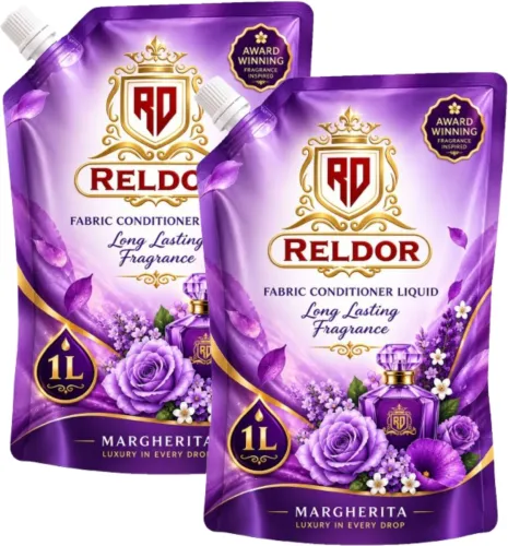Image of RELDOR After Wash Fabric Conditioner, fresh all day freshness & long lasting
