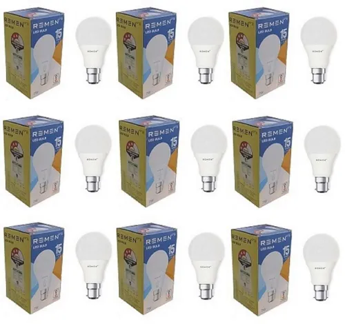 Image of REMEN 7 W Basic Standard B22 LED Bulb, Po9
