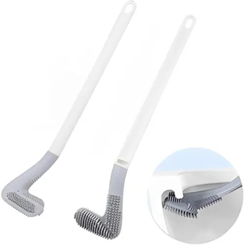 Image of remium Silicon Toilet Cleaning Brush 