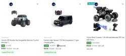Remote control toys at minimum 78% Discount