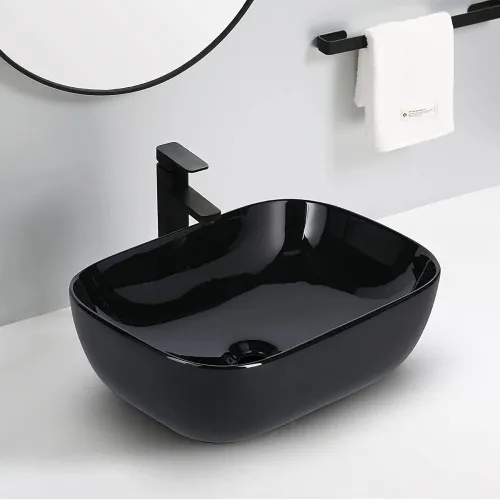 Image of REMOTION Ceramic Table Top Bathroom Sink