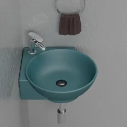 REMOTION Wall Mounted Wash Basin for Bathroom 